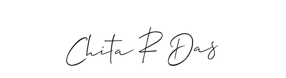 How to make Chita R Das signature? Allison_Script is a professional autograph style. Create handwritten signature for Chita R Das name. Chita R Das signature style 2 images and pictures png