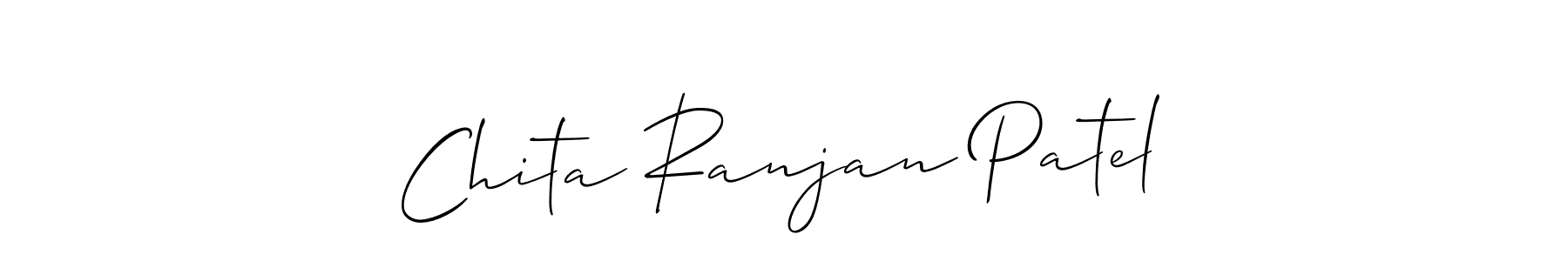 Design your own signature with our free online signature maker. With this signature software, you can create a handwritten (Allison_Script) signature for name Chita Ranjan Patel. Chita Ranjan Patel signature style 2 images and pictures png