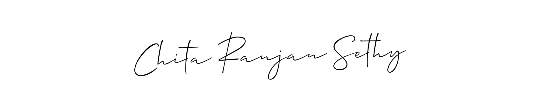 Allison_Script is a professional signature style that is perfect for those who want to add a touch of class to their signature. It is also a great choice for those who want to make their signature more unique. Get Chita Ranjan Sethy name to fancy signature for free. Chita Ranjan Sethy signature style 2 images and pictures png