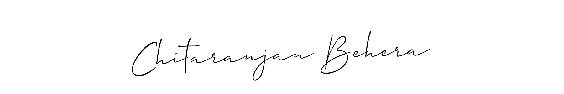 How to make Chitaranjan Behera signature? Allison_Script is a professional autograph style. Create handwritten signature for Chitaranjan Behera name. Chitaranjan Behera signature style 2 images and pictures png