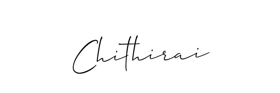 How to make Chithirai signature? Allison_Script is a professional autograph style. Create handwritten signature for Chithirai name. Chithirai signature style 2 images and pictures png