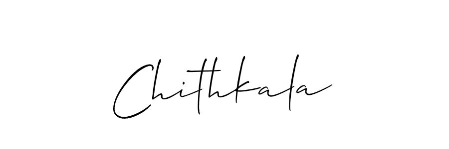 if you are searching for the best signature style for your name Chithkala. so please give up your signature search. here we have designed multiple signature styles  using Allison_Script. Chithkala signature style 2 images and pictures png
