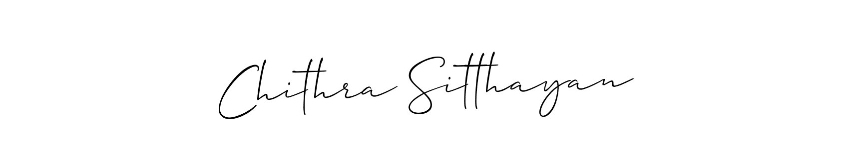 Similarly Allison_Script is the best handwritten signature design. Signature creator online .You can use it as an online autograph creator for name Chithra Sitthayan. Chithra Sitthayan signature style 2 images and pictures png