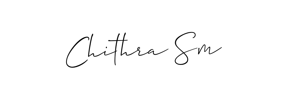 Similarly Allison_Script is the best handwritten signature design. Signature creator online .You can use it as an online autograph creator for name Chithra Sm. Chithra Sm signature style 2 images and pictures png