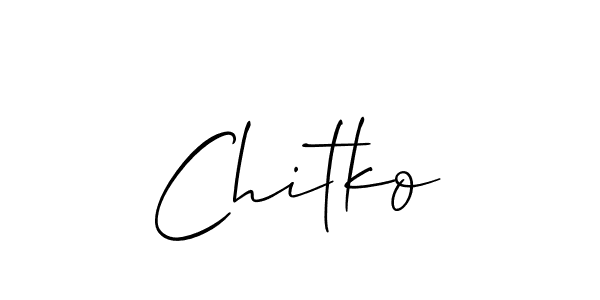 Make a beautiful signature design for name Chitko. Use this online signature maker to create a handwritten signature for free. Chitko signature style 2 images and pictures png