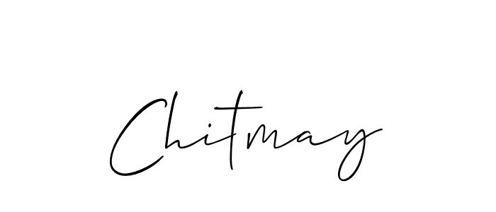 You should practise on your own different ways (Allison_Script) to write your name (Chitmay) in signature. don't let someone else do it for you. Chitmay signature style 2 images and pictures png