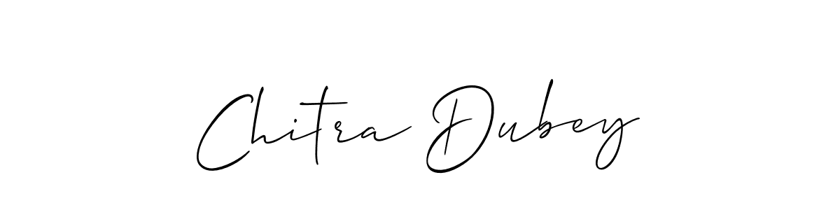 Also You can easily find your signature by using the search form. We will create Chitra Dubey name handwritten signature images for you free of cost using Allison_Script sign style. Chitra Dubey signature style 2 images and pictures png