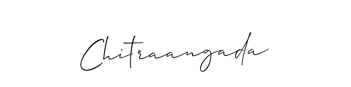 Create a beautiful signature design for name Chitraangada. With this signature (Allison_Script) fonts, you can make a handwritten signature for free. Chitraangada signature style 2 images and pictures png