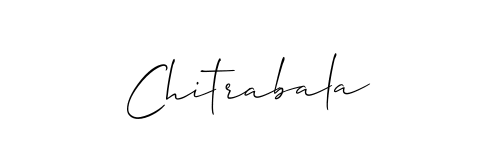 How to Draw Chitrabala signature style? Allison_Script is a latest design signature styles for name Chitrabala. Chitrabala signature style 2 images and pictures png