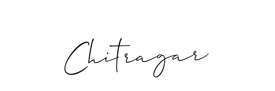 Make a beautiful signature design for name Chitragar. With this signature (Allison_Script) style, you can create a handwritten signature for free. Chitragar signature style 2 images and pictures png