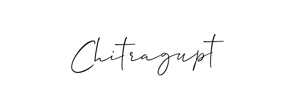 You should practise on your own different ways (Allison_Script) to write your name (Chitragupt) in signature. don't let someone else do it for you. Chitragupt signature style 2 images and pictures png