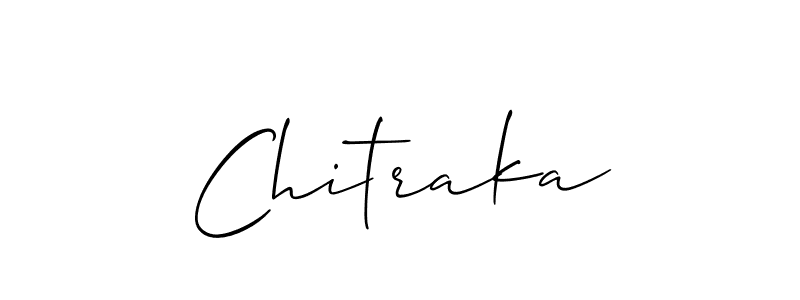 if you are searching for the best signature style for your name Chitraka. so please give up your signature search. here we have designed multiple signature styles  using Allison_Script. Chitraka signature style 2 images and pictures png