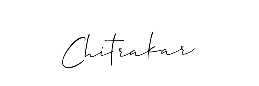 Design your own signature with our free online signature maker. With this signature software, you can create a handwritten (Allison_Script) signature for name Chitrakar. Chitrakar signature style 2 images and pictures png