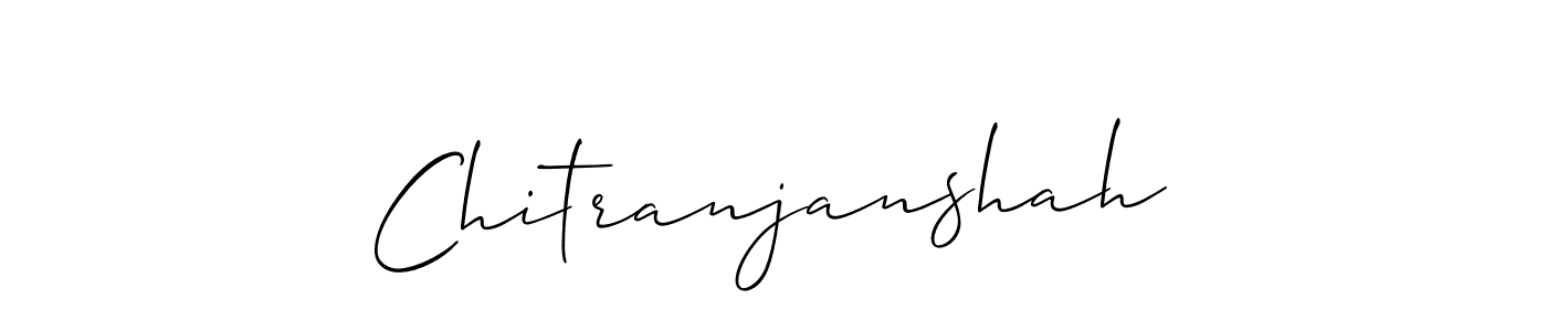 Create a beautiful signature design for name Chitranjanshah. With this signature (Allison_Script) fonts, you can make a handwritten signature for free. Chitranjanshah signature style 2 images and pictures png