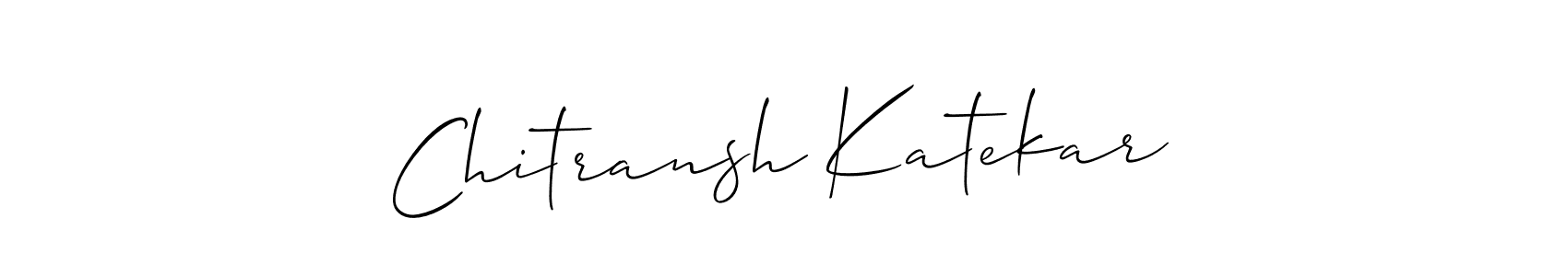 Here are the top 10 professional signature styles for the name Chitransh Katekar. These are the best autograph styles you can use for your name. Chitransh Katekar signature style 2 images and pictures png