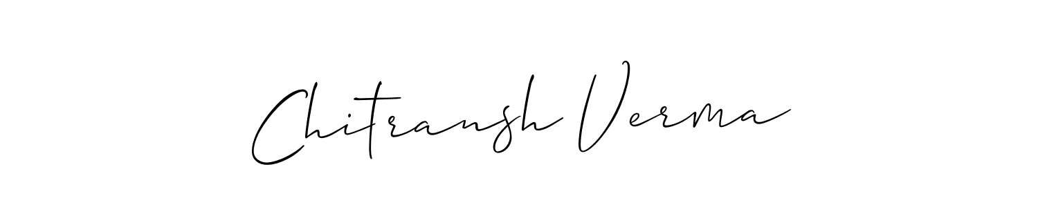 You can use this online signature creator to create a handwritten signature for the name Chitransh Verma. This is the best online autograph maker. Chitransh Verma signature style 2 images and pictures png