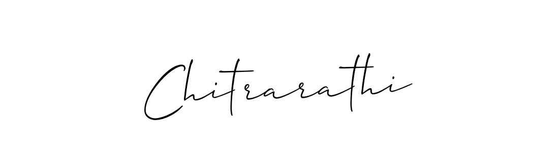 How to make Chitrarathi signature? Allison_Script is a professional autograph style. Create handwritten signature for Chitrarathi name. Chitrarathi signature style 2 images and pictures png