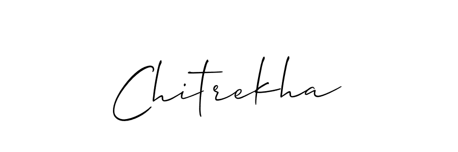 How to make Chitrekha name signature. Use Allison_Script style for creating short signs online. This is the latest handwritten sign. Chitrekha signature style 2 images and pictures png