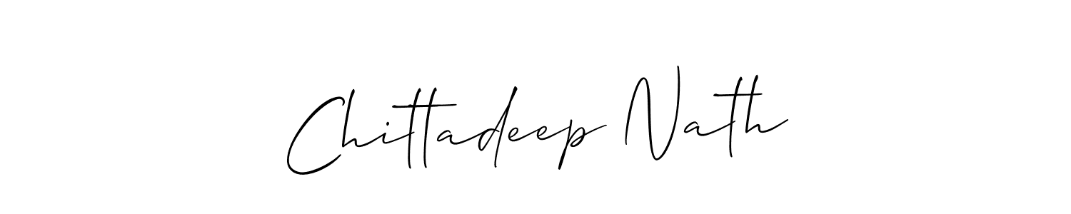You should practise on your own different ways (Allison_Script) to write your name (Chittadeep Nath) in signature. don't let someone else do it for you. Chittadeep Nath signature style 2 images and pictures png