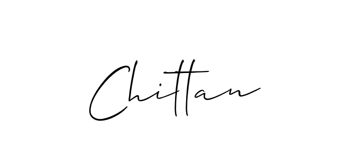 Make a beautiful signature design for name Chittan. With this signature (Allison_Script) style, you can create a handwritten signature for free. Chittan signature style 2 images and pictures png