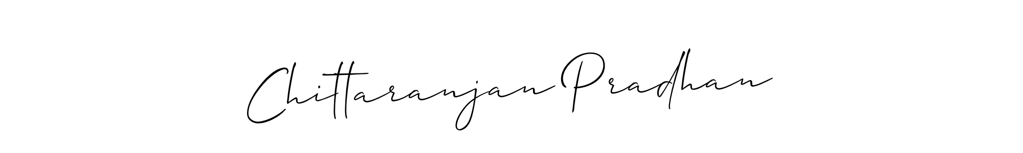 Also You can easily find your signature by using the search form. We will create Chittaranjan Pradhan name handwritten signature images for you free of cost using Allison_Script sign style. Chittaranjan Pradhan signature style 2 images and pictures png