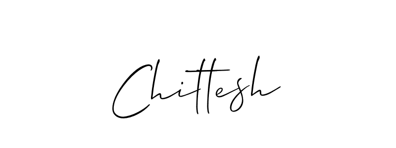 Allison_Script is a professional signature style that is perfect for those who want to add a touch of class to their signature. It is also a great choice for those who want to make their signature more unique. Get Chittesh name to fancy signature for free. Chittesh signature style 2 images and pictures png