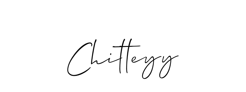 Best and Professional Signature Style for Chitteyy. Allison_Script Best Signature Style Collection. Chitteyy signature style 2 images and pictures png