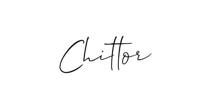 Use a signature maker to create a handwritten signature online. With this signature software, you can design (Allison_Script) your own signature for name Chittor. Chittor signature style 2 images and pictures png