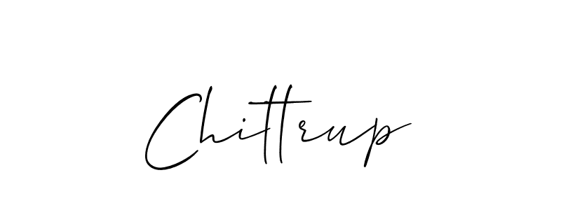 You can use this online signature creator to create a handwritten signature for the name Chittrup. This is the best online autograph maker. Chittrup signature style 2 images and pictures png