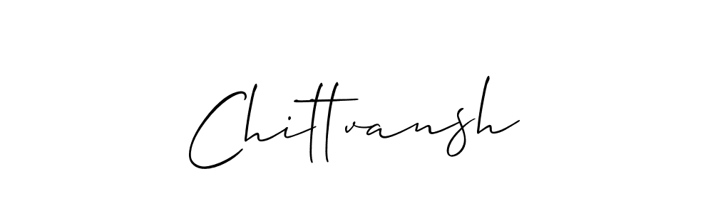 Create a beautiful signature design for name Chittvansh. With this signature (Allison_Script) fonts, you can make a handwritten signature for free. Chittvansh signature style 2 images and pictures png