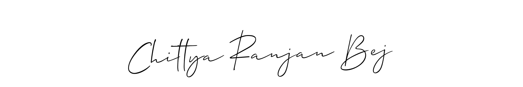 Make a beautiful signature design for name Chittya Ranjan Bej. With this signature (Allison_Script) style, you can create a handwritten signature for free. Chittya Ranjan Bej signature style 2 images and pictures png