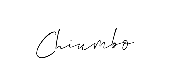 Once you've used our free online signature maker to create your best signature Allison_Script style, it's time to enjoy all of the benefits that Chiumbo name signing documents. Chiumbo signature style 2 images and pictures png