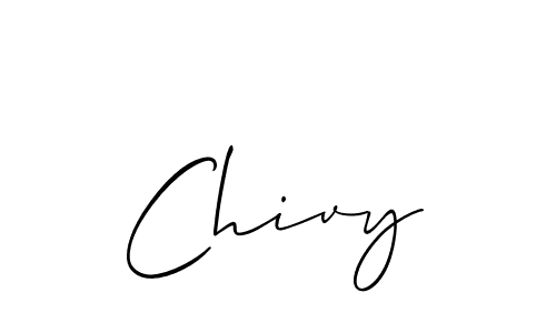 Make a short Chivy signature style. Manage your documents anywhere anytime using Allison_Script. Create and add eSignatures, submit forms, share and send files easily. Chivy signature style 2 images and pictures png