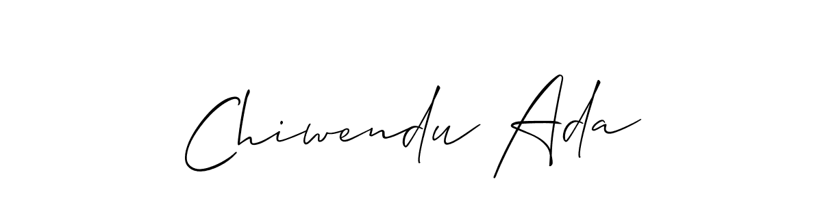 Once you've used our free online signature maker to create your best signature Allison_Script style, it's time to enjoy all of the benefits that Chiwendu Ada name signing documents. Chiwendu Ada signature style 2 images and pictures png