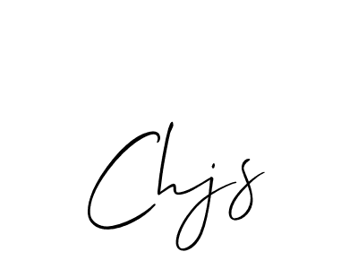 Once you've used our free online signature maker to create your best signature Allison_Script style, it's time to enjoy all of the benefits that Chjs name signing documents. Chjs signature style 2 images and pictures png