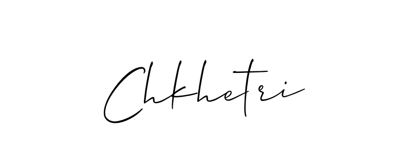 Chkhetri stylish signature style. Best Handwritten Sign (Allison_Script) for my name. Handwritten Signature Collection Ideas for my name Chkhetri. Chkhetri signature style 2 images and pictures png