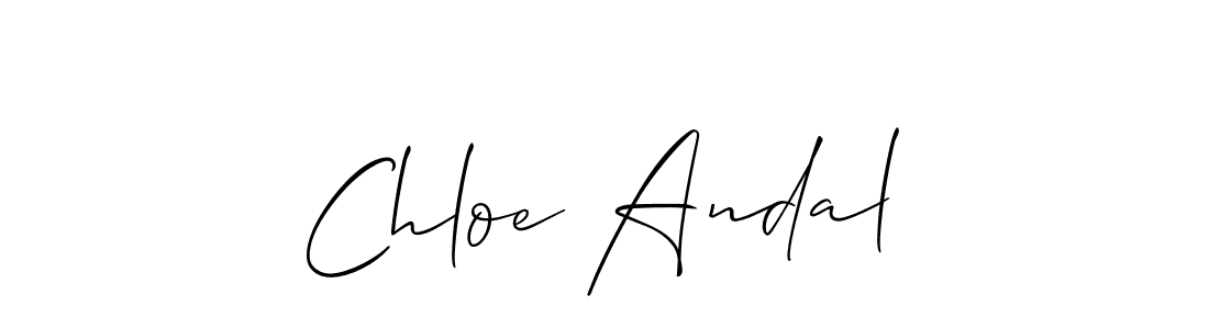 Best and Professional Signature Style for Chloe Andal. Allison_Script Best Signature Style Collection. Chloe Andal signature style 2 images and pictures png