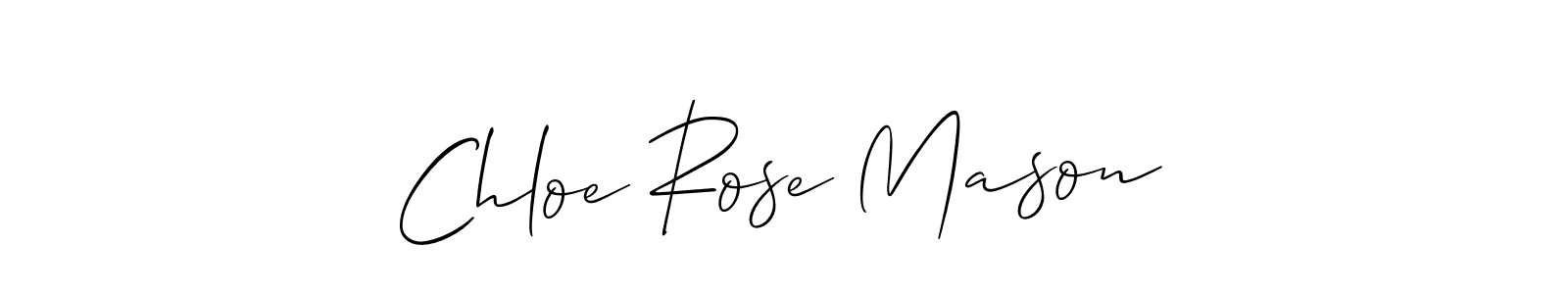 if you are searching for the best signature style for your name Chloe Rose Mason. so please give up your signature search. here we have designed multiple signature styles  using Allison_Script. Chloe Rose Mason signature style 2 images and pictures png