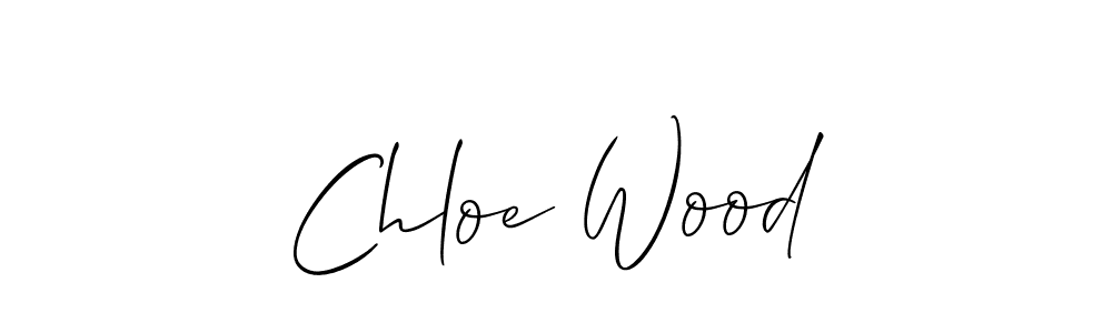 Make a beautiful signature design for name Chloe Wood. Use this online signature maker to create a handwritten signature for free. Chloe Wood signature style 2 images and pictures png