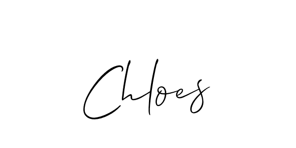 Once you've used our free online signature maker to create your best signature Allison_Script style, it's time to enjoy all of the benefits that Chloes name signing documents. Chloes signature style 2 images and pictures png