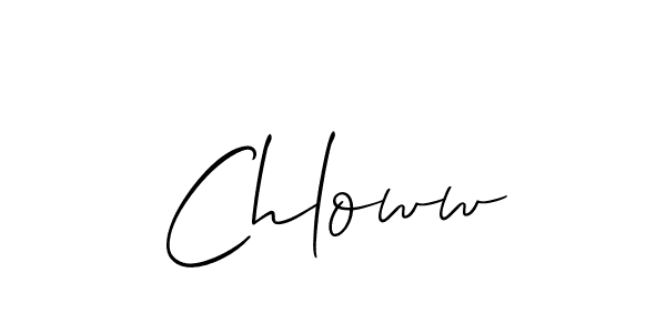 You can use this online signature creator to create a handwritten signature for the name Chloww. This is the best online autograph maker. Chloww signature style 2 images and pictures png