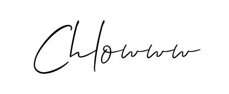 Make a beautiful signature design for name Chlowww. With this signature (Allison_Script) style, you can create a handwritten signature for free. Chlowww signature style 2 images and pictures png