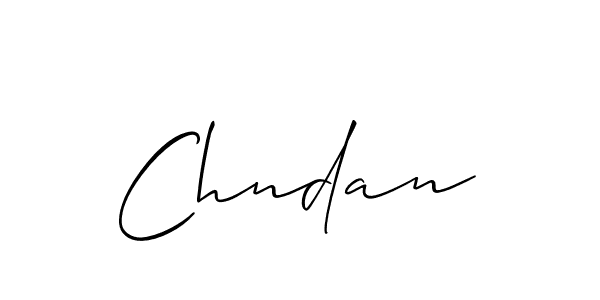 Once you've used our free online signature maker to create your best signature Allison_Script style, it's time to enjoy all of the benefits that Chndan name signing documents. Chndan signature style 2 images and pictures png