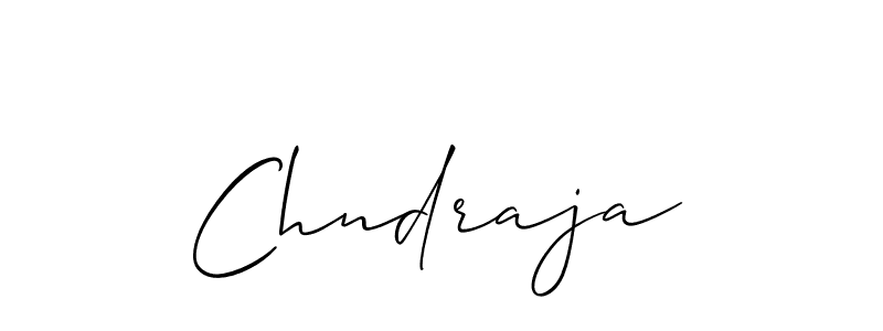 How to make Chndraja name signature. Use Allison_Script style for creating short signs online. This is the latest handwritten sign. Chndraja signature style 2 images and pictures png