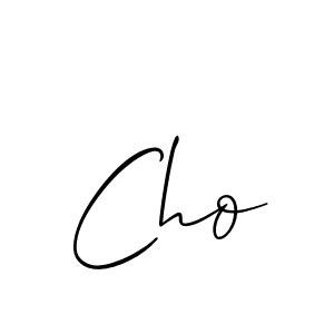 How to make Cho name signature. Use Allison_Script style for creating short signs online. This is the latest handwritten sign. Cho signature style 2 images and pictures png