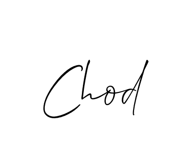 How to make Chod signature? Allison_Script is a professional autograph style. Create handwritten signature for Chod name. Chod signature style 2 images and pictures png