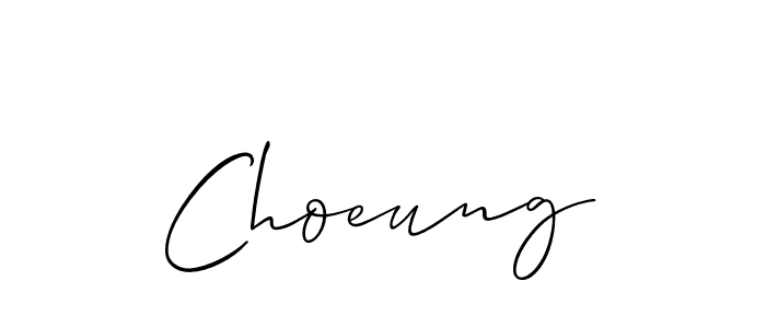 Make a beautiful signature design for name Choeung. Use this online signature maker to create a handwritten signature for free. Choeung signature style 2 images and pictures png