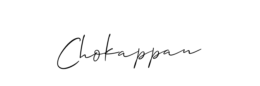 Also You can easily find your signature by using the search form. We will create Chokappan name handwritten signature images for you free of cost using Allison_Script sign style. Chokappan signature style 2 images and pictures png