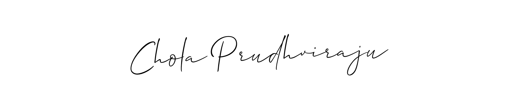 Make a beautiful signature design for name Chola Prudhviraju. Use this online signature maker to create a handwritten signature for free. Chola Prudhviraju signature style 2 images and pictures png