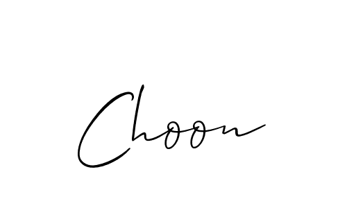 It looks lik you need a new signature style for name Choon. Design unique handwritten (Allison_Script) signature with our free signature maker in just a few clicks. Choon signature style 2 images and pictures png